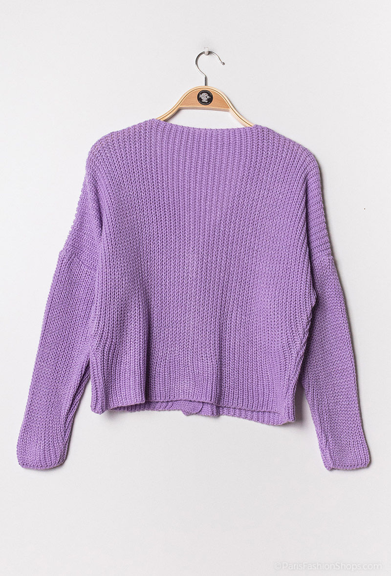 Miniature : GILET EN MAILLE SIMPLE