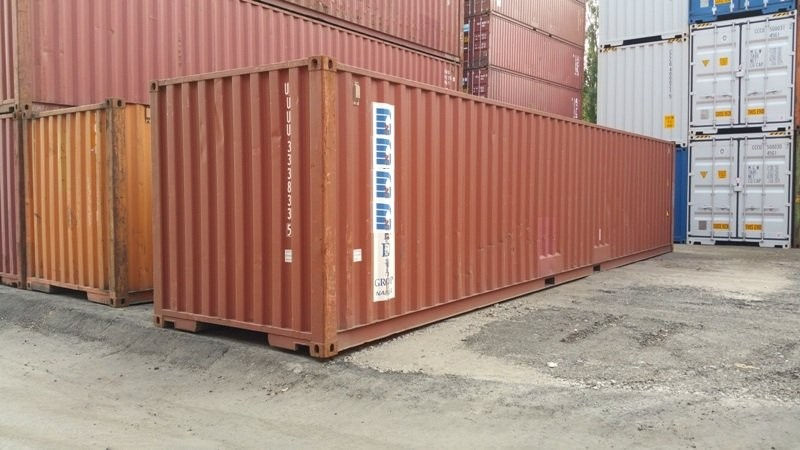 Miniaturbild: 40-fuss-werkstattcontainer-gebraucht-braun