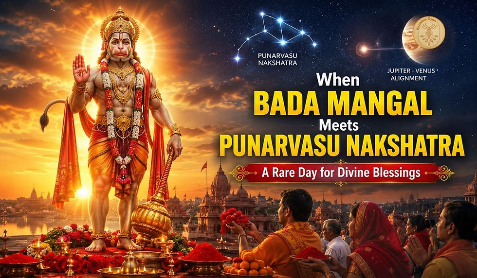 When Bada Mangal Meets Punarvasu Nakshatra
