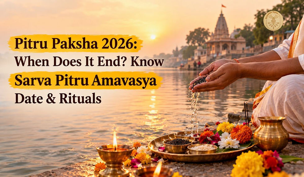 Pitru Paksha 2026