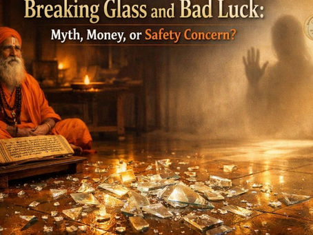 Breaking Glass and Bad Luck