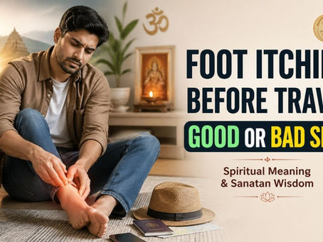Foot Itching Before Travel