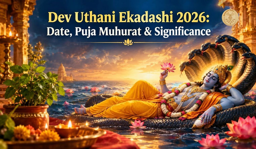 Dev Uthani Ekadashi 2026