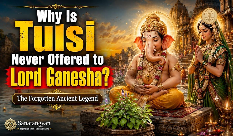Why Is Tulsi Never Offered to Lord Ganesha?