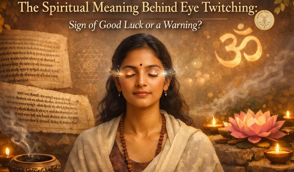 Spiritual Meaning Behind Eye Twitching