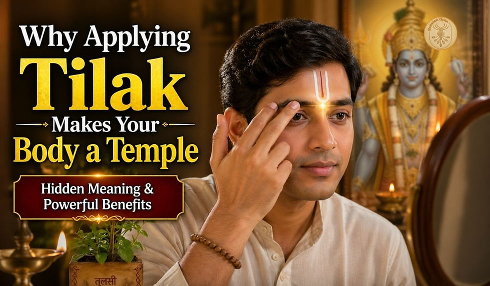 Why Applying Tilak Makes Your Body a Temple