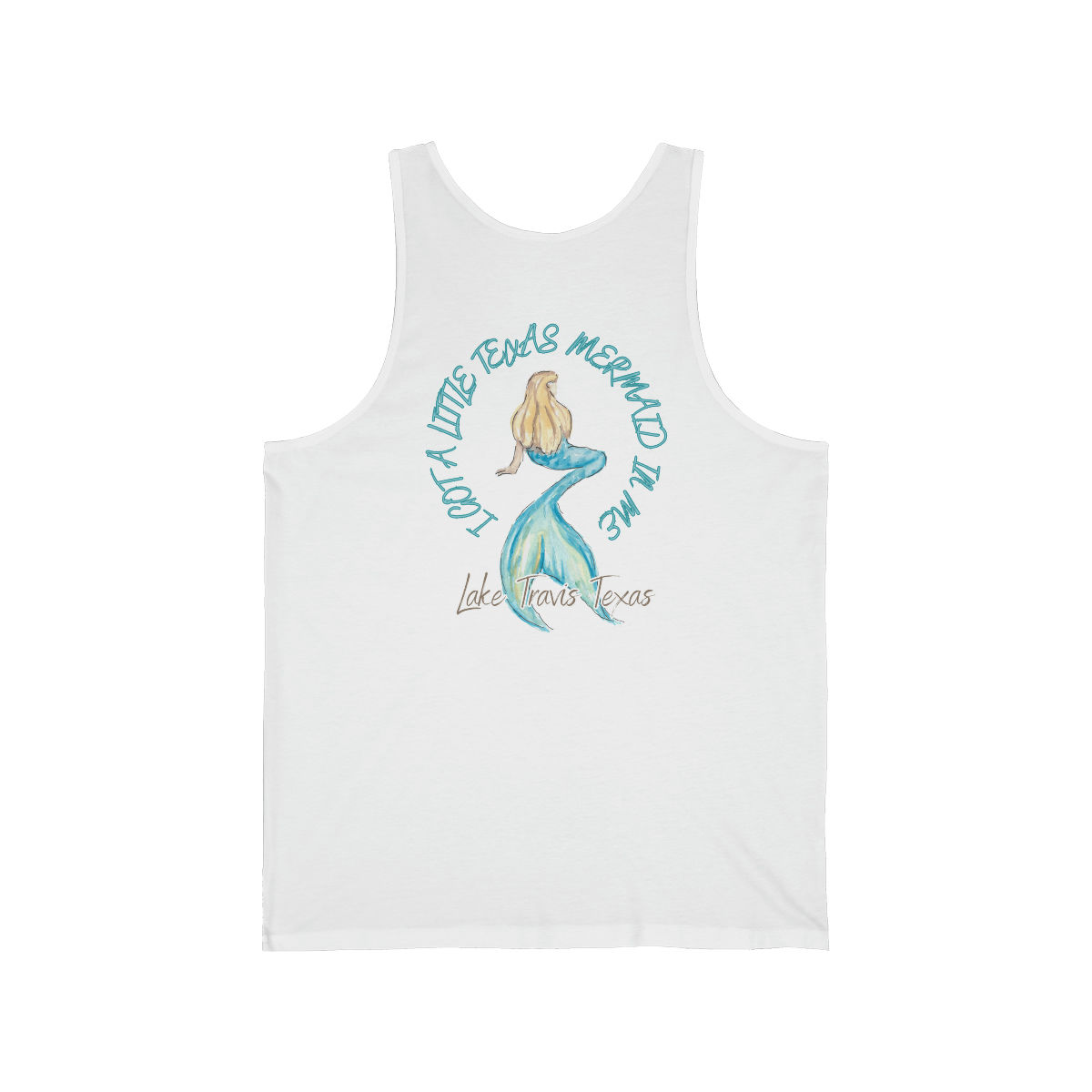 Texas Mermaid Jersey Tank