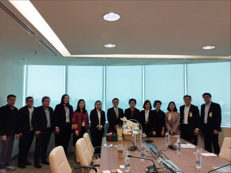 คณะผู้บริหารสมาคมการค้าผู้ผลิตเอทานอลไทยเข้าพบอธิบดีกรมธุรกิจพลังงานเพื่อหารือแนวทางการบริหารจัดการน้ำมันเชื้อเพลิงกลุ่มแก๊สโซฮอล์