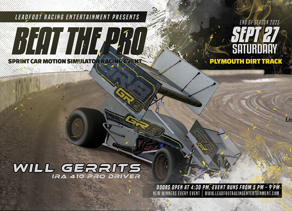 Unforgettable Driving Experience and "Beat the Pro" Event