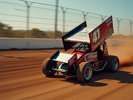 Mastering the Dirt: How Sprint Car Pros Tackle Tacky vs Slick Tracks Like Ninjas!