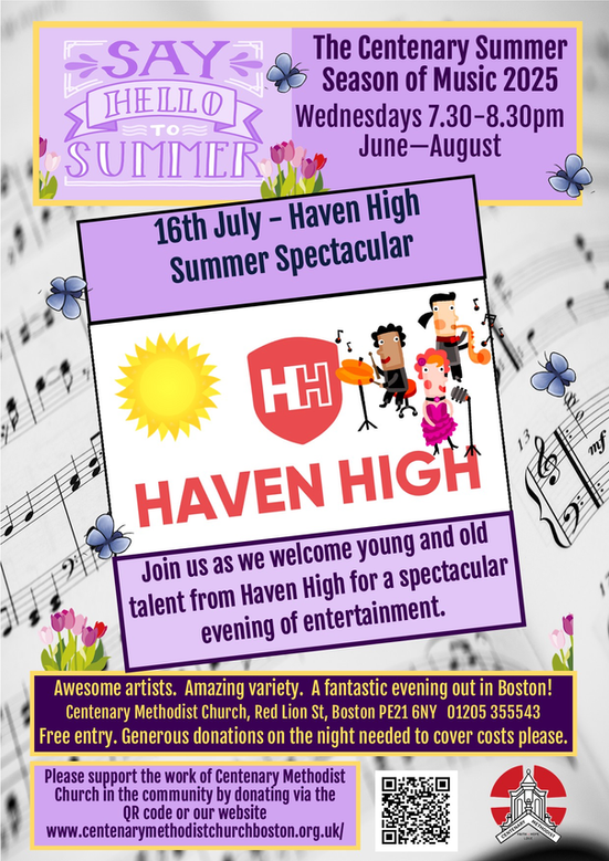 The Centenary Summer Season 16th July Haven High Academy - Summer Season Spectacular