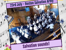 THE CENTENARY SUMMER SEASON 23rd July Boston Salvation Army - Summer Spectacular