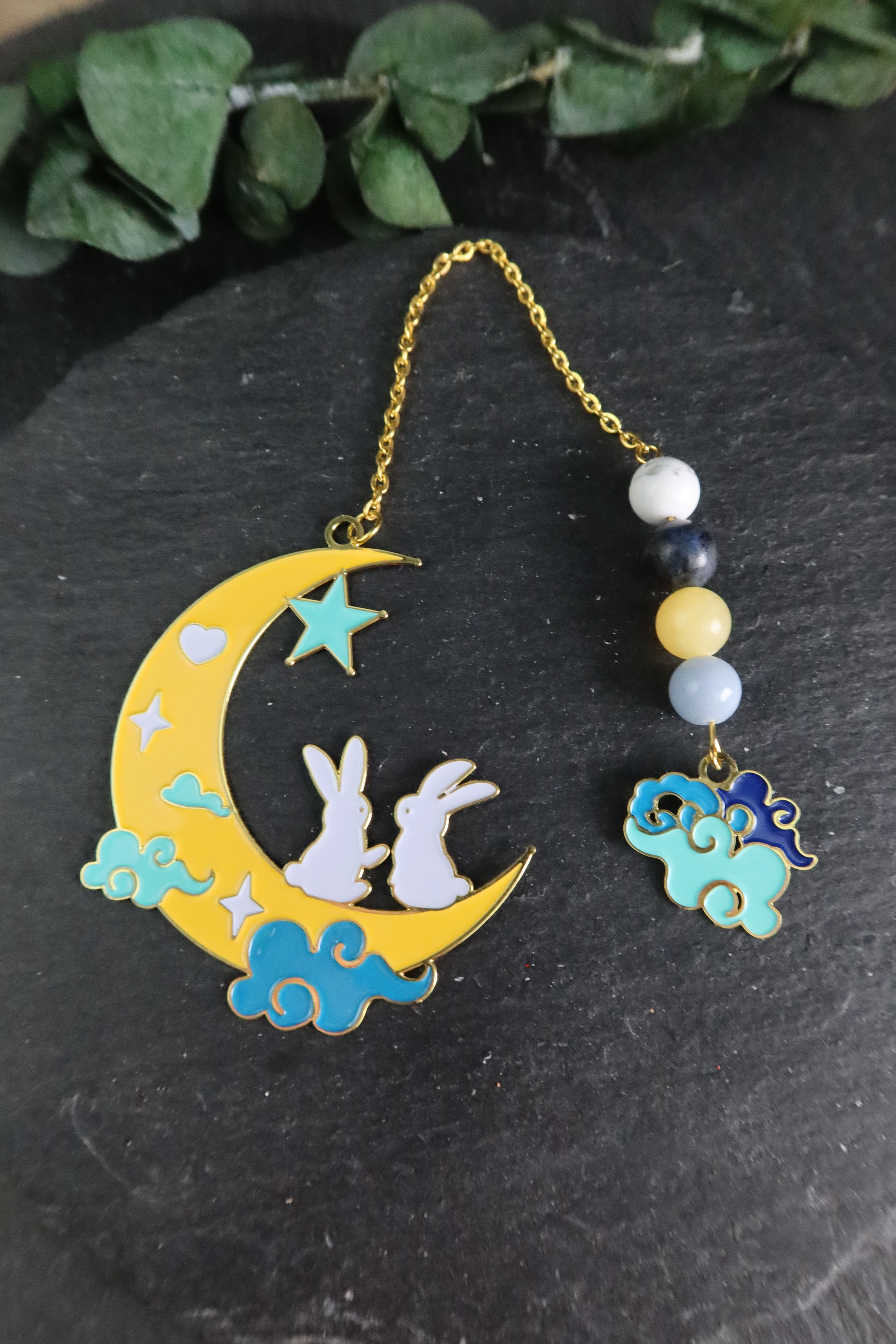 Marque-Page Douce Lune Lapin