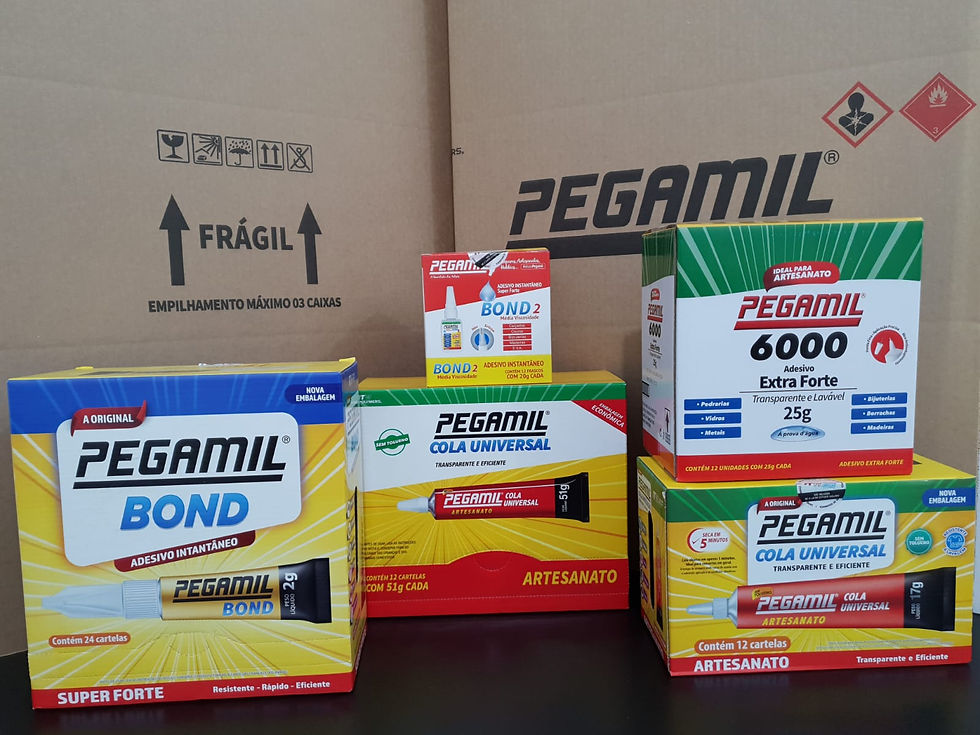 Garanta HOJE seu estoque  de PEGAMIL!Toda linha de produtos a pronta entrega!