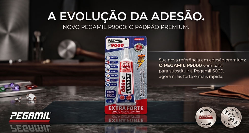 LANÇAMENTO: conheça a nova PEGAMIL P9000 Extra Forte