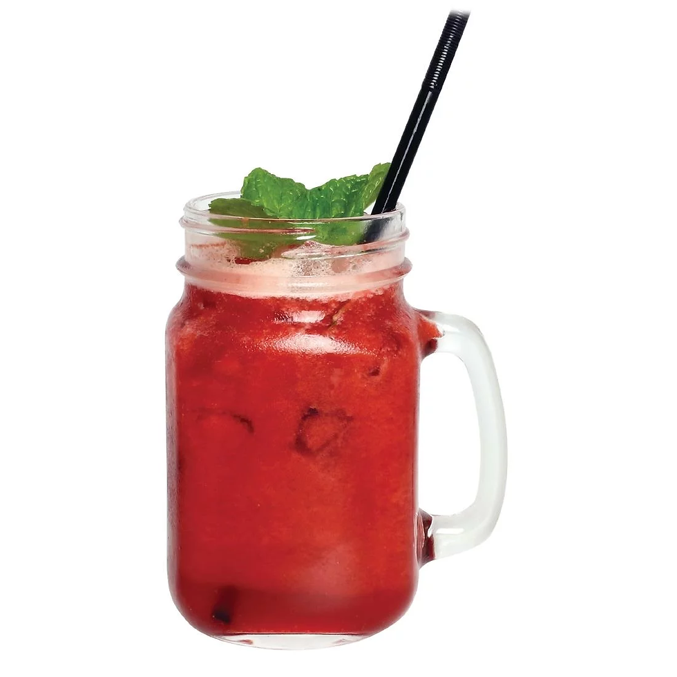 Thumbnail: Chipping Norton Event Hire | Handled Jam Jar Glass