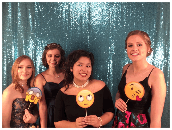 Emojis @ 2018 Prom GIF Booth
