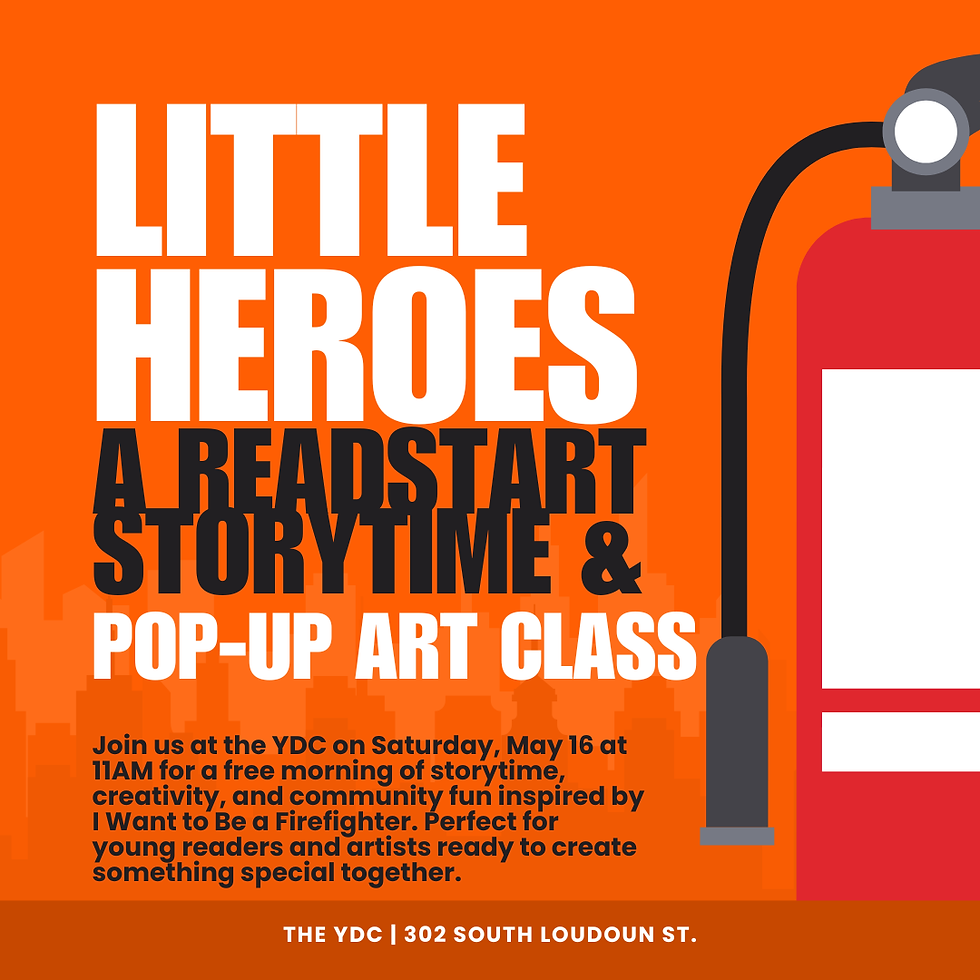 Little Heroes: A ReadStart Storytime & Pop-Up Art Class