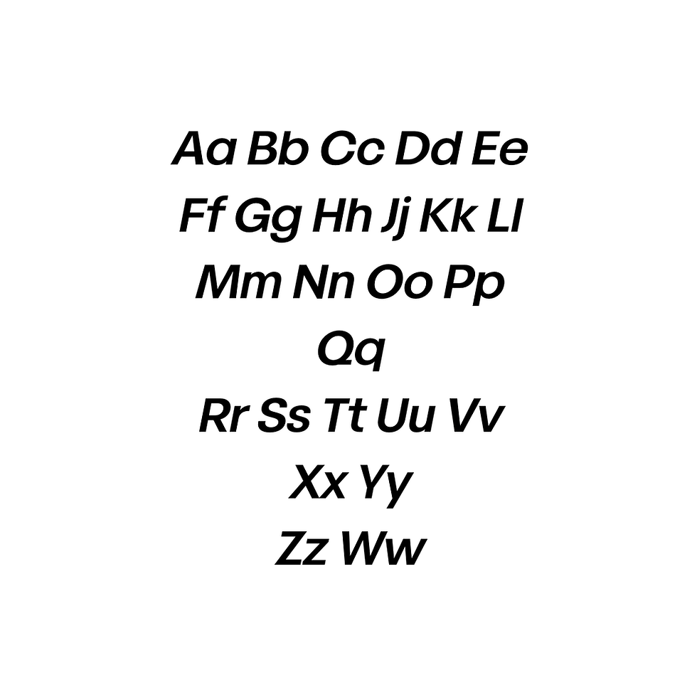 Miniatura: Olympia Medium Italic Personal