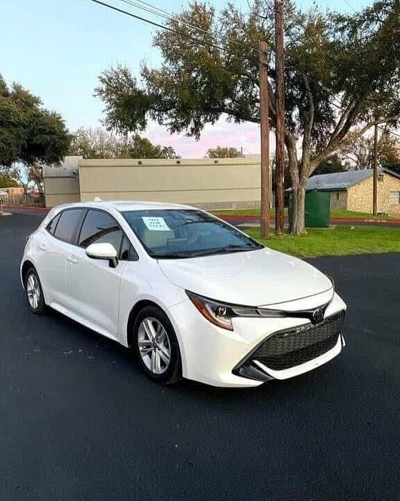 Mark:Toyota
Model:Corolla Hatchback
Year:2021
Trim:SE Night