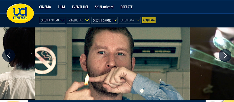 UCI Cinemas Sign Gene