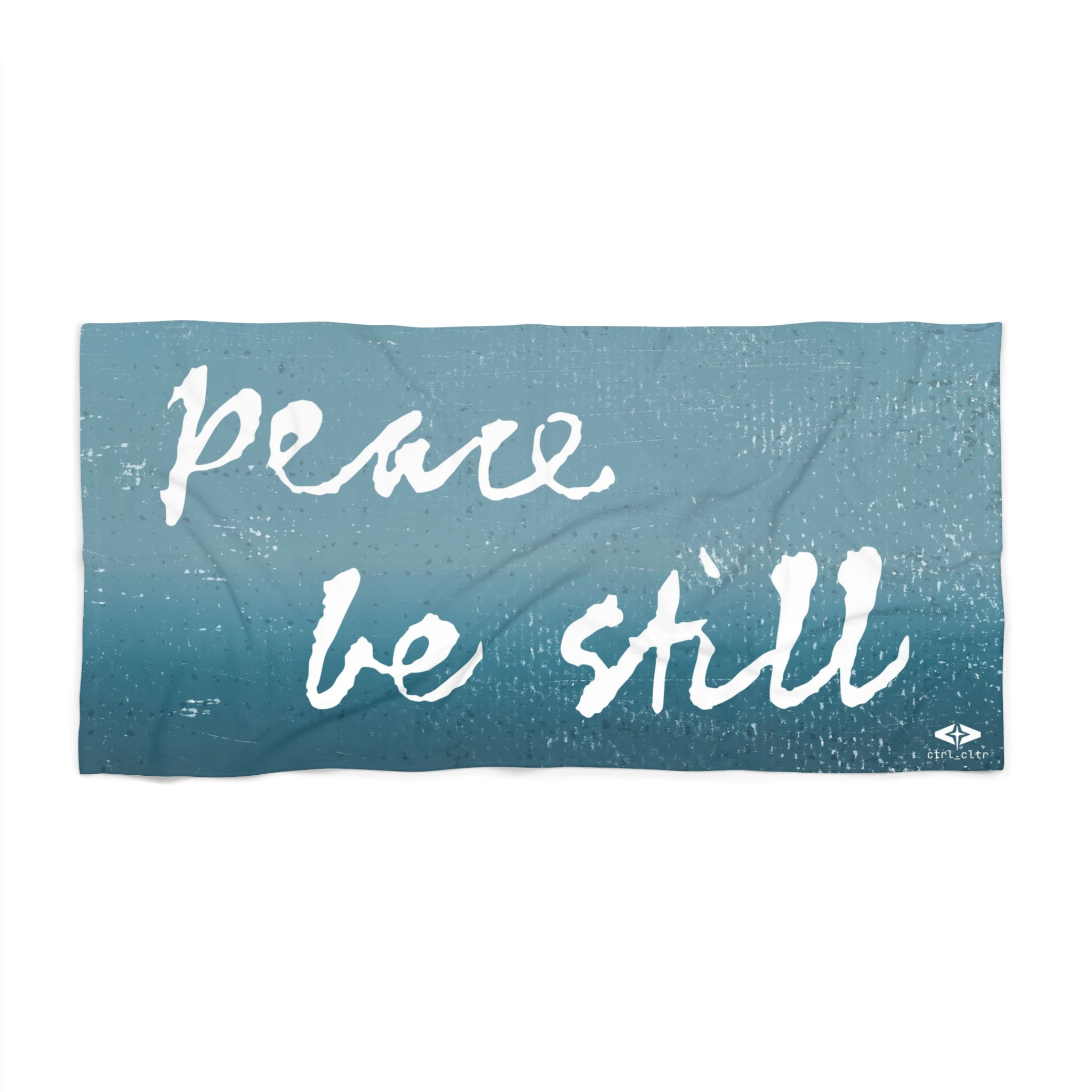 Peace, Be Still Beach Towel