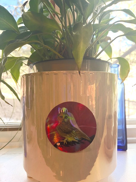 Thumbnail: BRIDE OWL Holographic Sticker