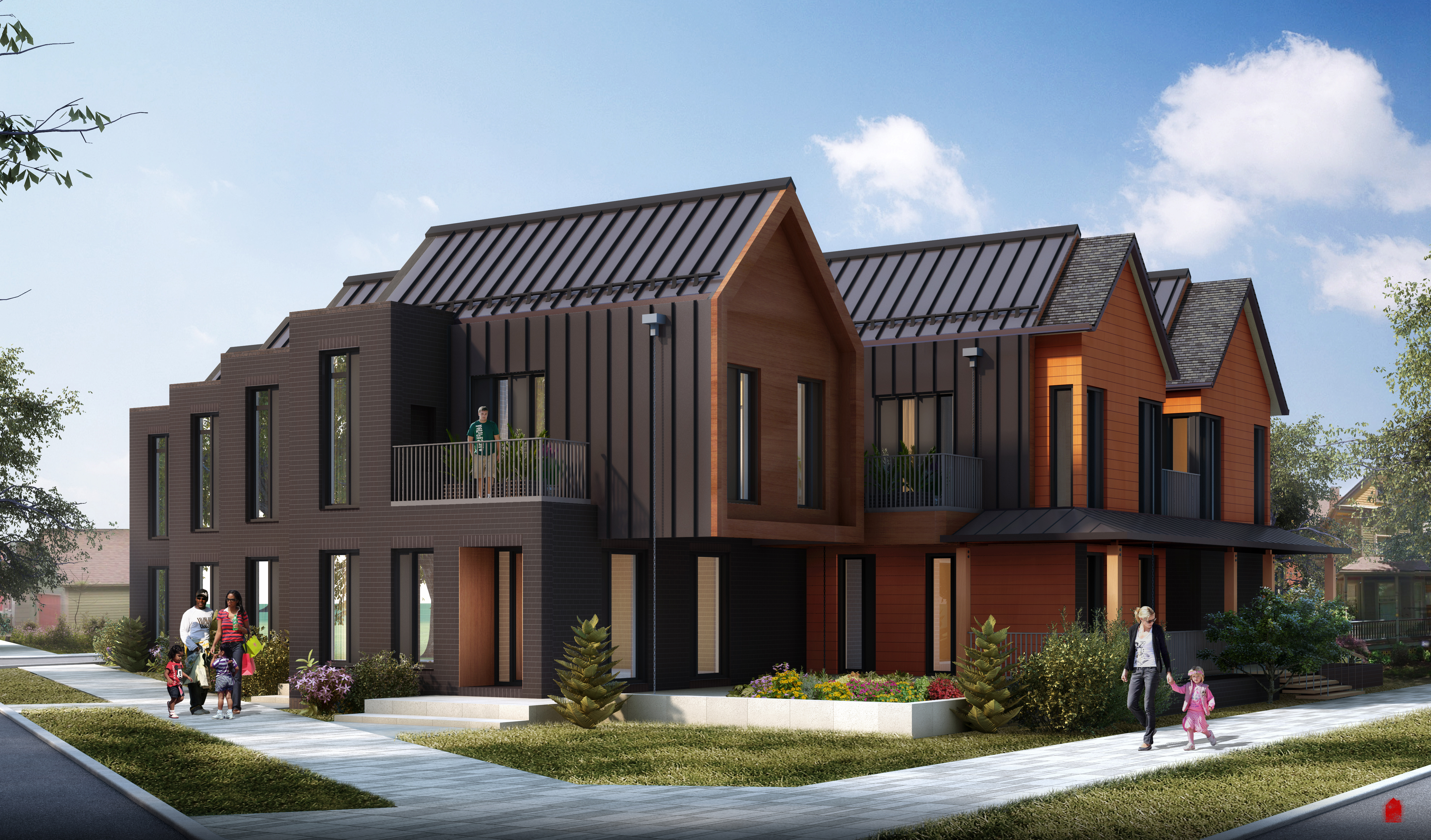 Harbor Whitman Townhomes Ohio City Cleveland