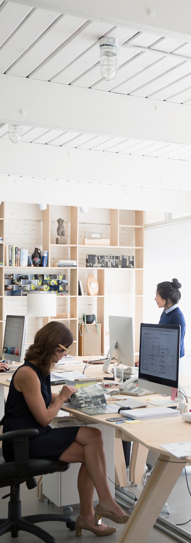 Office with tables design