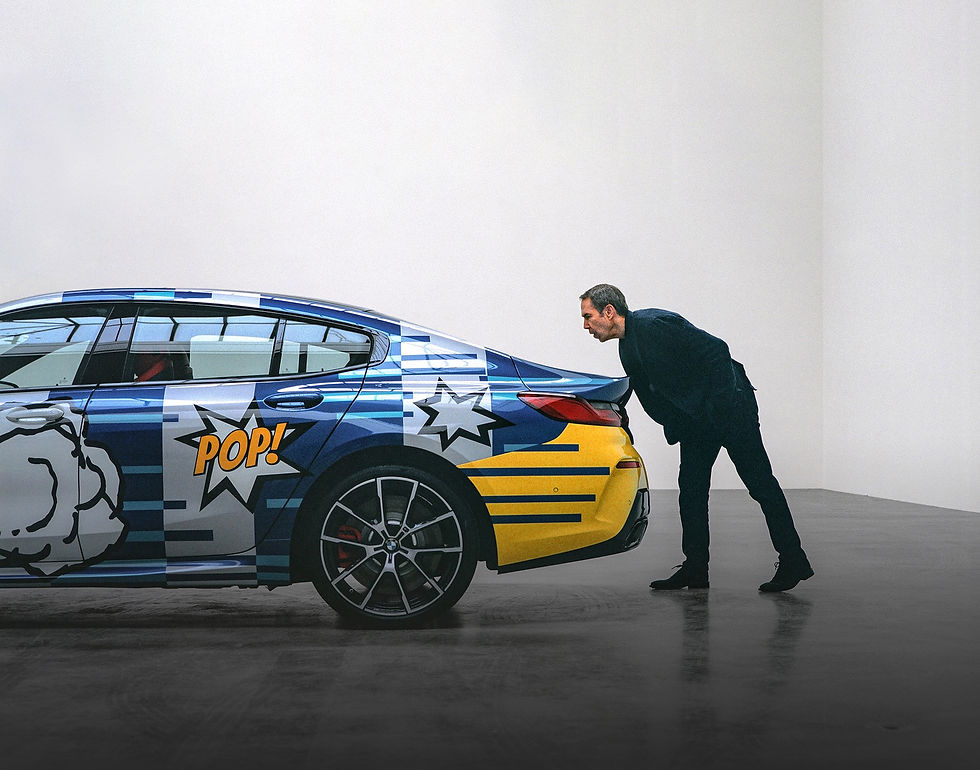 Jeff Koons and BMW limited edition