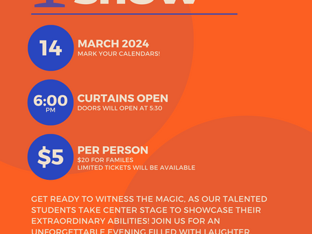 Talent Show 3/14