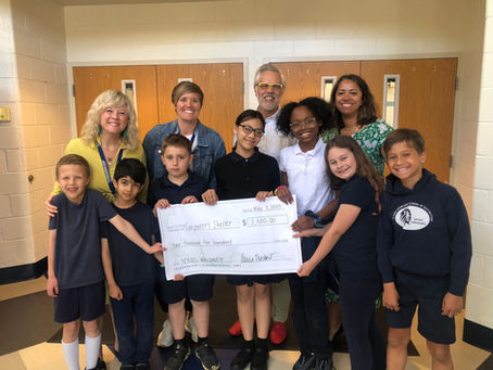 Lions Raised $2500 for The Carpenter's Shelter!