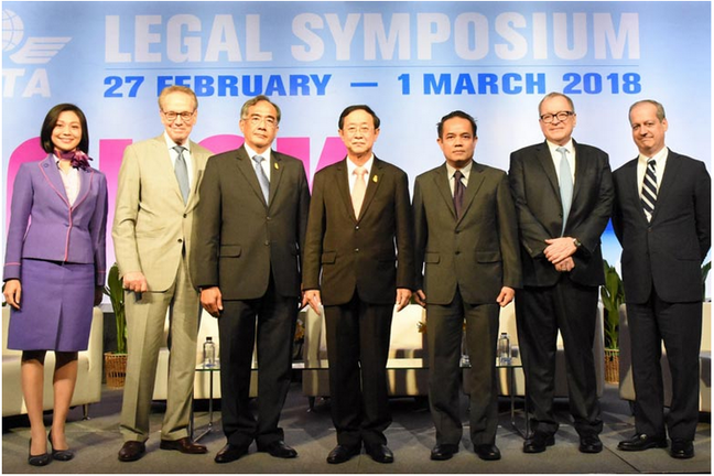 การบินไทยร่วมเป็นเจ้าภาพจัดประชุม IATA Legal Symposium 2018