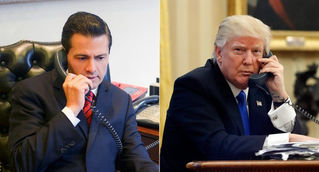 Peña Nieto, regañado y humillado por Trump en llamada telefónica