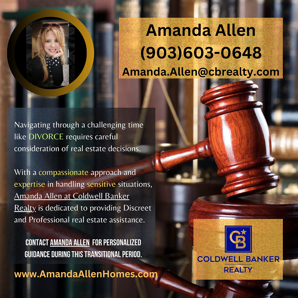Amanda Allen Rockwall Realtor- Life Changes, Divorce