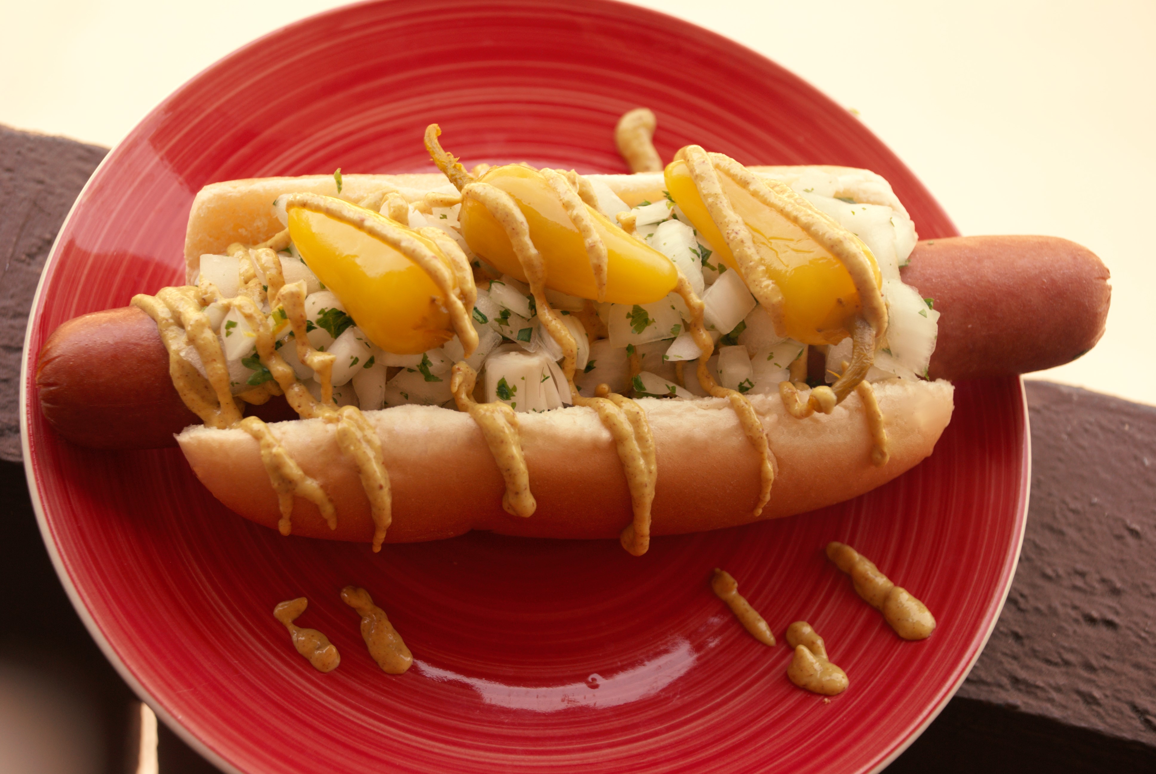 Deli pepper dog