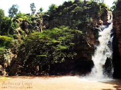 African waterfall