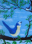 Chants printanier huile sur toile galerie 16x12x1.5 2026.JPG