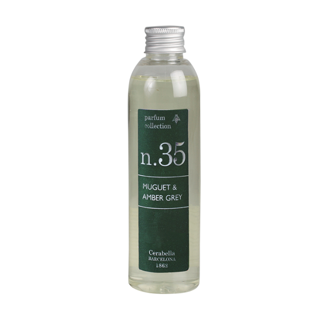 Cerabella Diffuser Refill No. 35 Muguet & Amber Grey | Premium Reed Diffuser Refill Singapore | Hiew