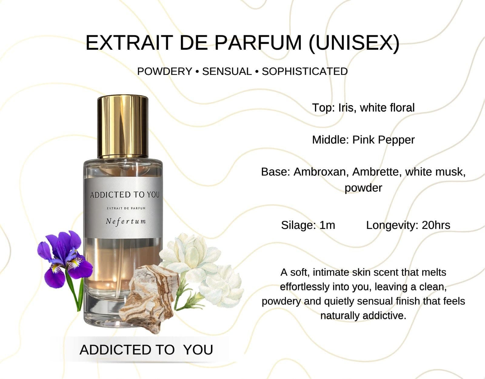 Nefertum Fragrances Extrait De Parfum - ADDICTED TO YOU