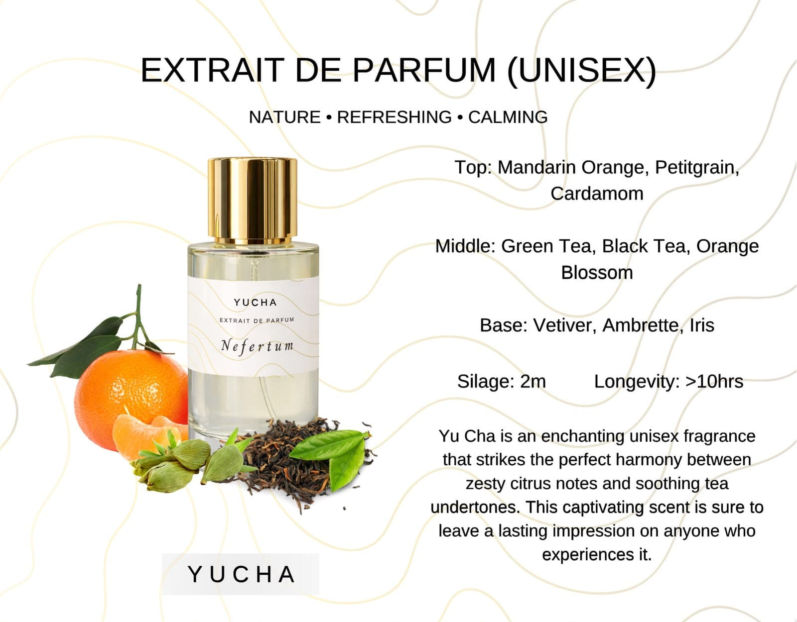 Nefertum Fragrances Extrait De Parfum - Yu Cha