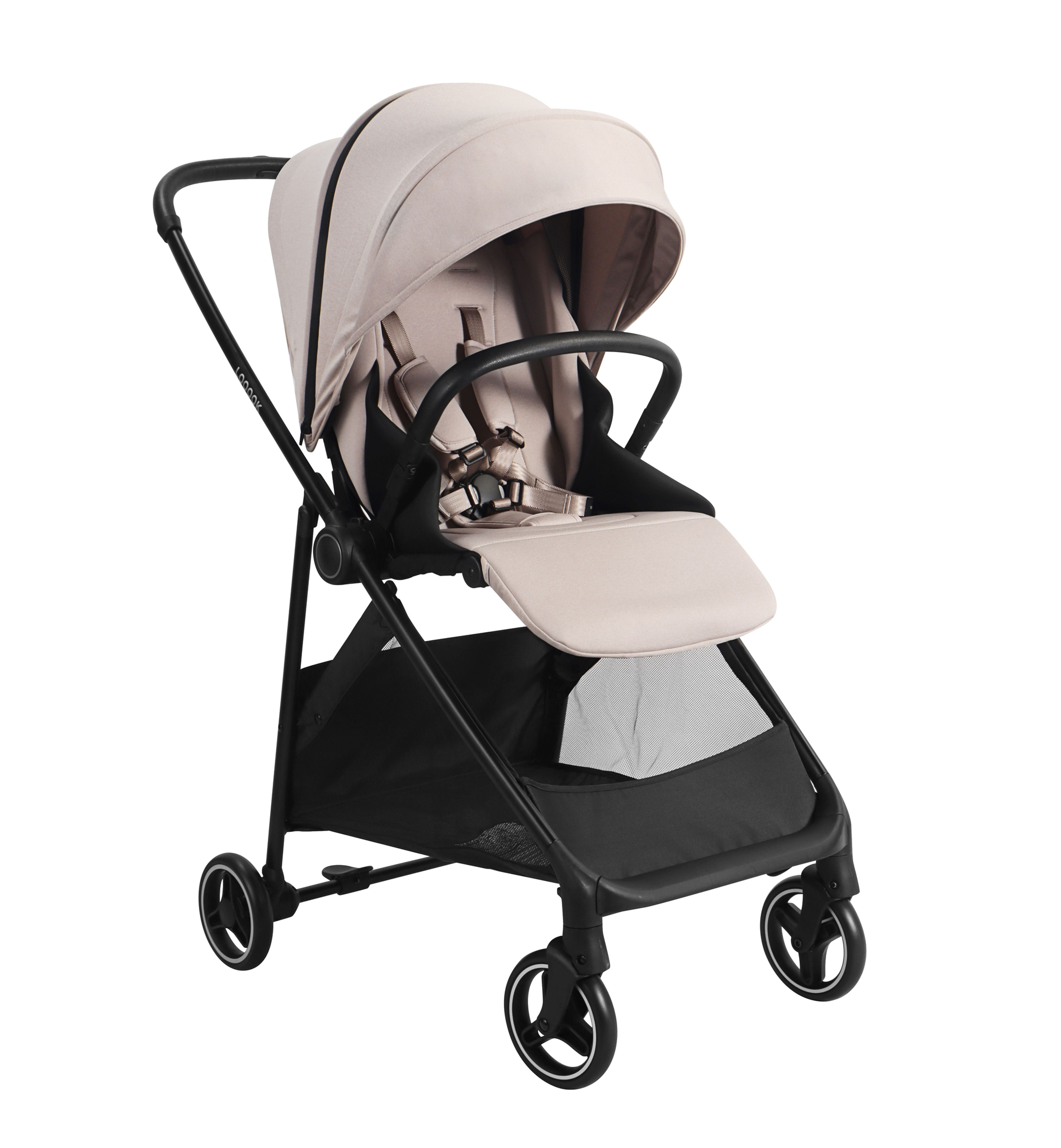LOOOOK AirOne Deluxe Reversible Baby Stroller (Apricot)