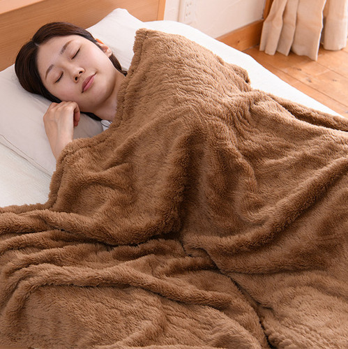 moonlightgear Breathe Blanket ブラウン 新品 スリーピュア WARMαBlanket （シングル）140×200cm ブラウン パイル糸