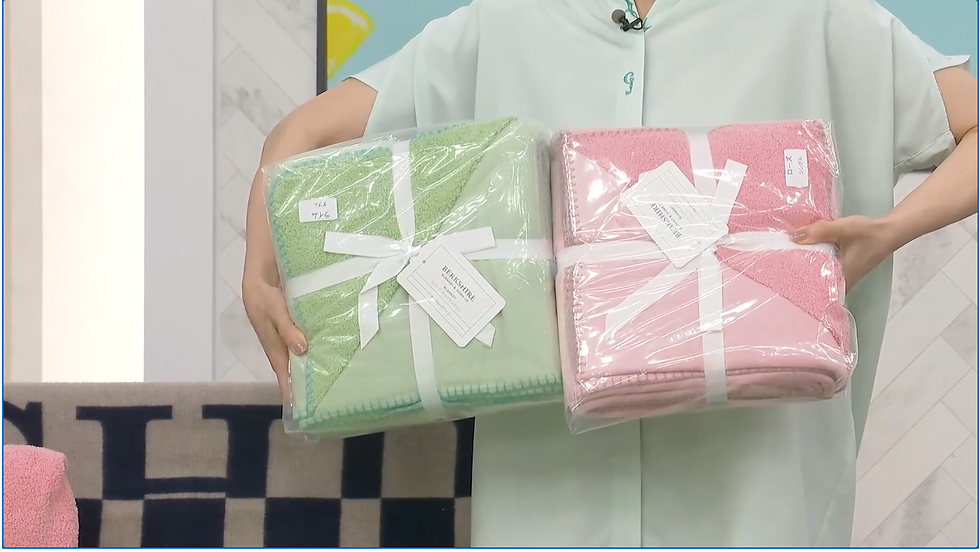 ひんやりケットがQVCで紹介されました