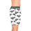 Thumbnail: Bat  Mid-Length Swim Shorts - Grey and White