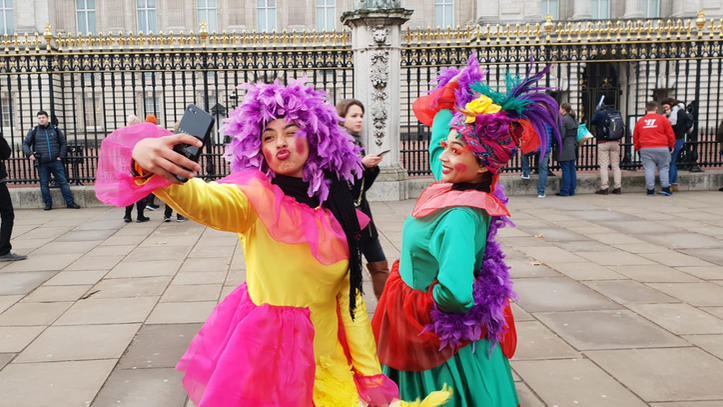 Ugly Step Sisters at the Castle