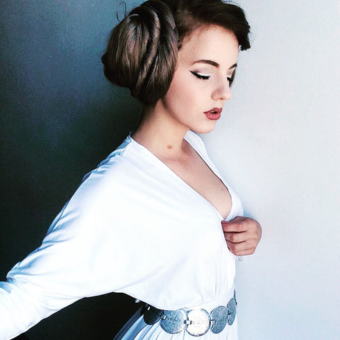 Heidi Mae Captures The Essence Of Princess Leia