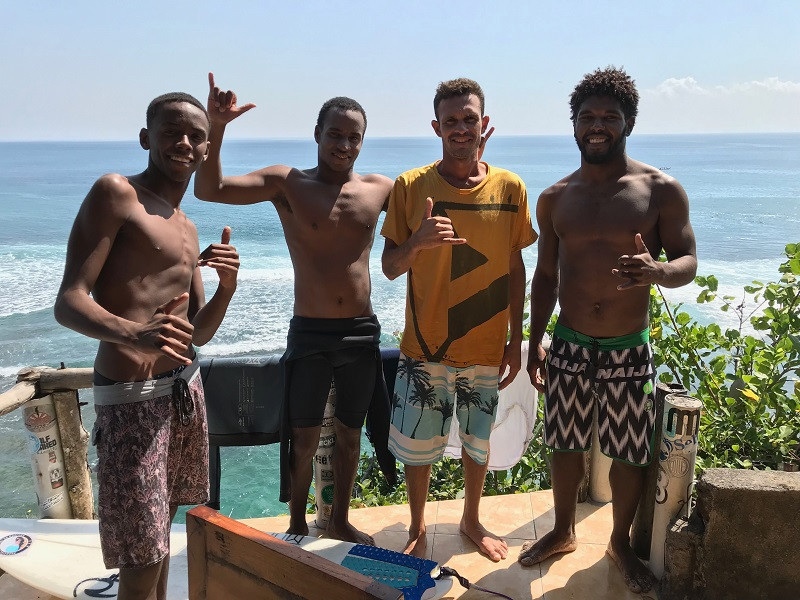 Rafael Caveirinha, Gabriel Popó, Anderson Loirinho e Carlos Mister
