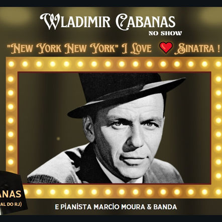 Wladimir Cabanas homenageia Sinatra em Copacabana