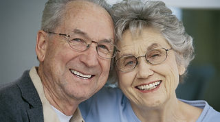 Les grands-parents heureux